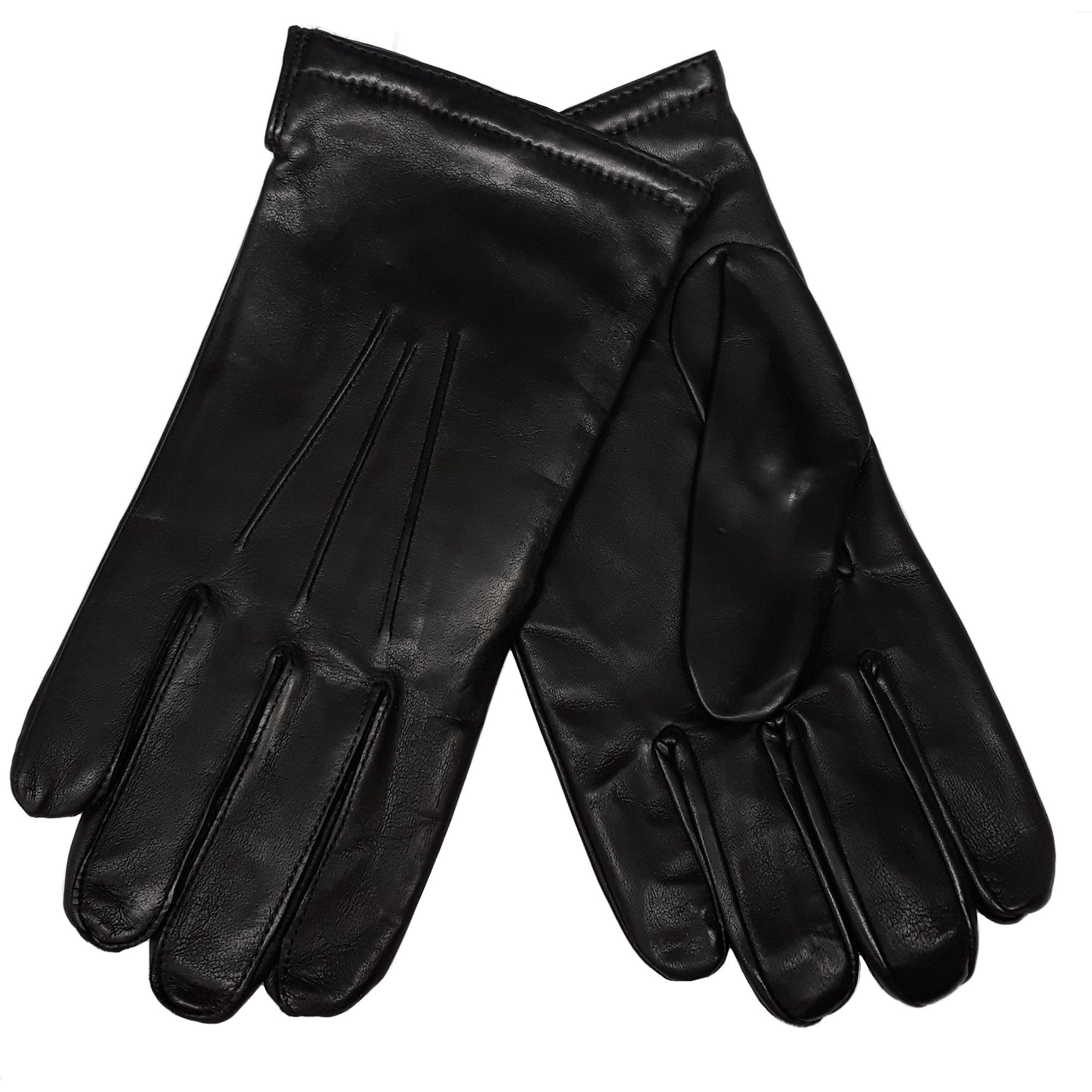 Grandoe Smartouch leather Cashmere Lined luxurious Comfort Gloves Bla Deals Avenue